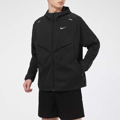 Nike/耐克春夏外套男子连帽跑步上衣运动训练速干外套CZ9071-010