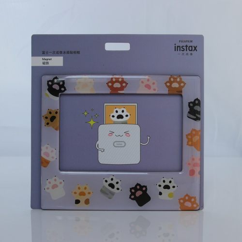 富士拍立得wide400 300 210相纸 胶片冰箱贴相框 磁吸