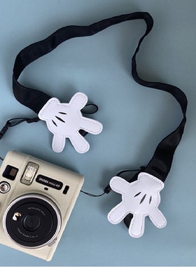 富士拍立得mini40相机包 硅胶套 复古迷你40透明壳相机保护壳皮包