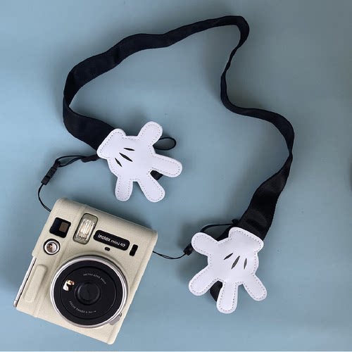 富士拍立得mini40相机包 硅胶套 复古迷你40透明壳相机保护壳皮包