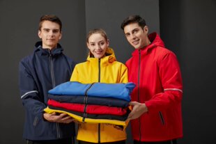 工作服冲锋衣定制印logo团体服学校衣服定做班服户外可拆加绒外套