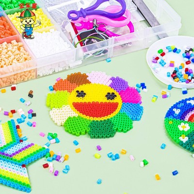 拼图豆豆diy材料包套装儿童拼图6岁全套男孩女孩玩具礼物创意手工