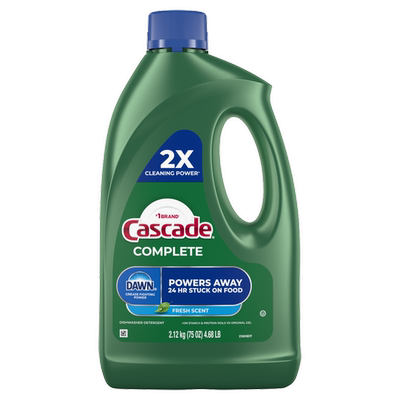 cascade进口餐具专用推荐洗涤剂