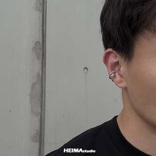 原创北极星系列简约小众设计无耳洞耳骨夹高级感耳夹没耳洞也能带