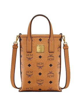 MCM女包经典印花女士迷你斜挎单肩手提包薯条包 MWRAASE03CO001