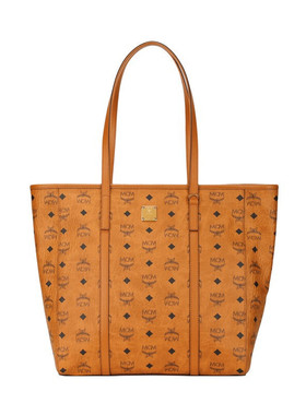 MCM经典印花女士中号手提购物袋菜篮子包托特包 MWPAATN03CO001