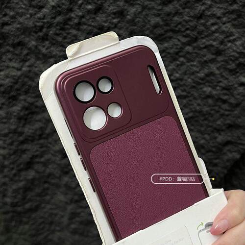 适用OPPOK15手机壳大视窗K15Pro素皮贴面K15Pro+自带镜头膜软壳简