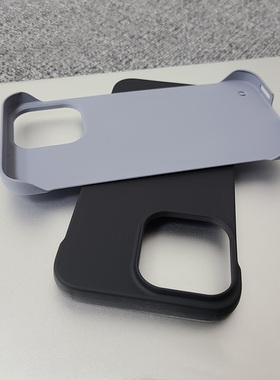 高级灰色适用mix4小米12X手机壳红米note12pro无边框+半包note11tpro超薄9防摔10磨砂civi2散热1s裸机感硬黑