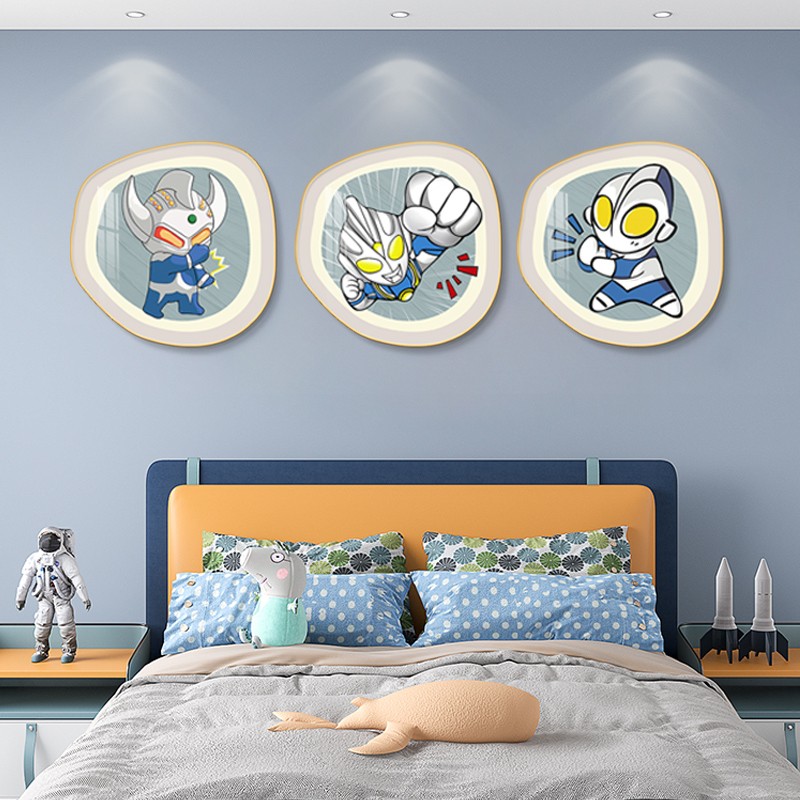 儿童房间装饰画可爱卡通男