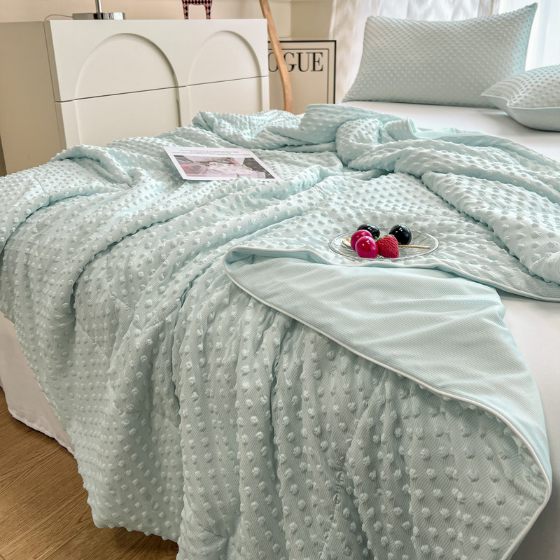A类凉感冰豆豆夏凉被可机洗被子冰丝夏被4斤被芯空调被夏季毯子3,床上用品,化纤被,淘宝优惠券,粉丝福利购,淘宝优惠卷