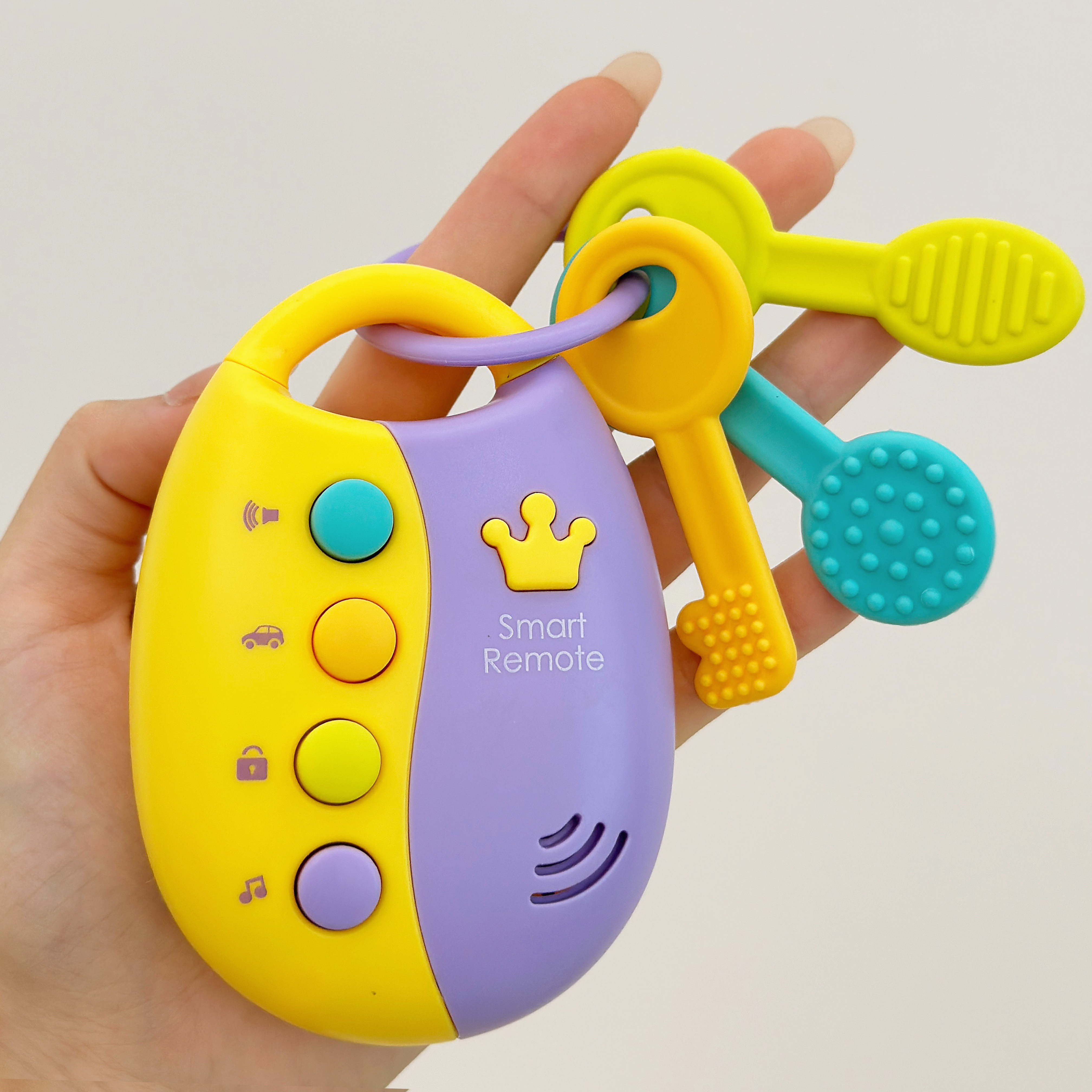 宝宝仿真汽车钥匙【牙胶可咬】