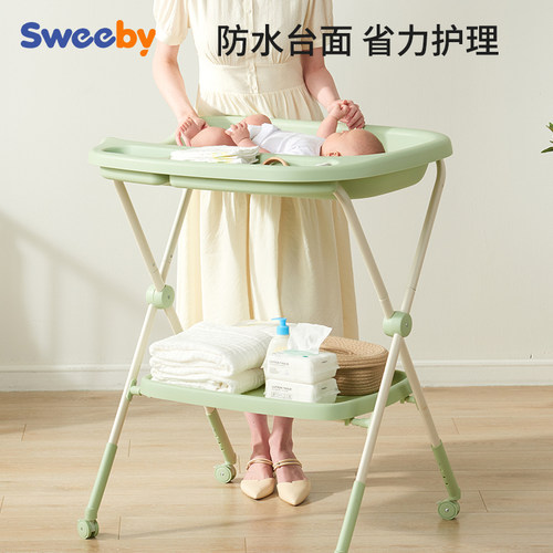 一体式台面尿布台婴儿护理台