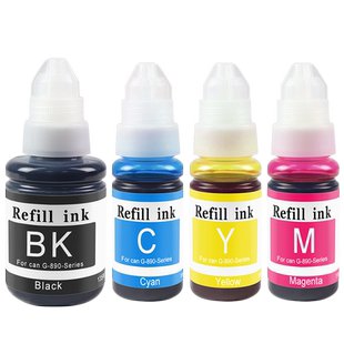 【原装品质】适用佳能GI-890墨水G2810 G3800 G3810 G1810 G2800 G4810 G3000 G1800彩色喷墨打印机墨水PIXMA