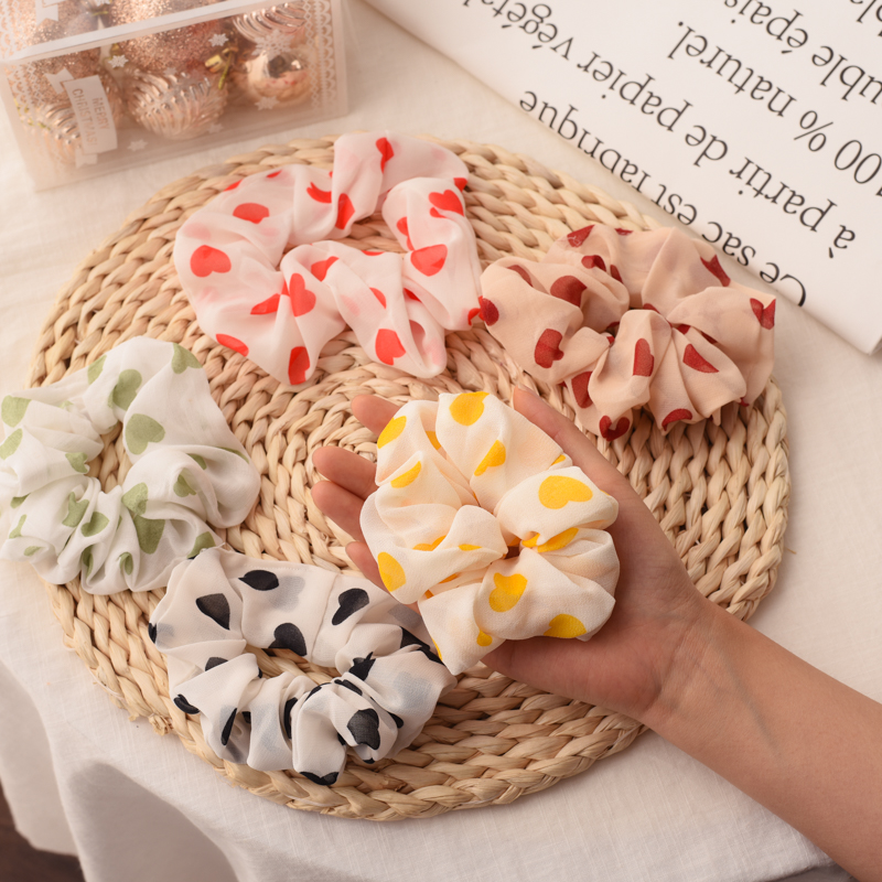 网红复古法式简约橡皮筋发带头绳