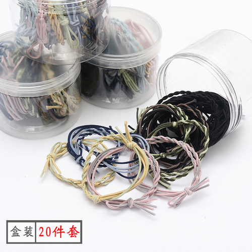 发饰蝴蝶结手工女扎橡皮筋头绳