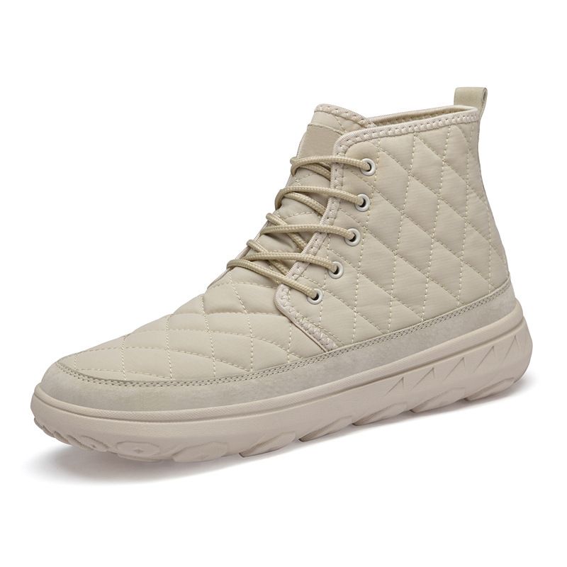 保暖高帮棉鞋男冬季加绒加厚东北棉鞋男士户外运动厚底防滑雪地靴