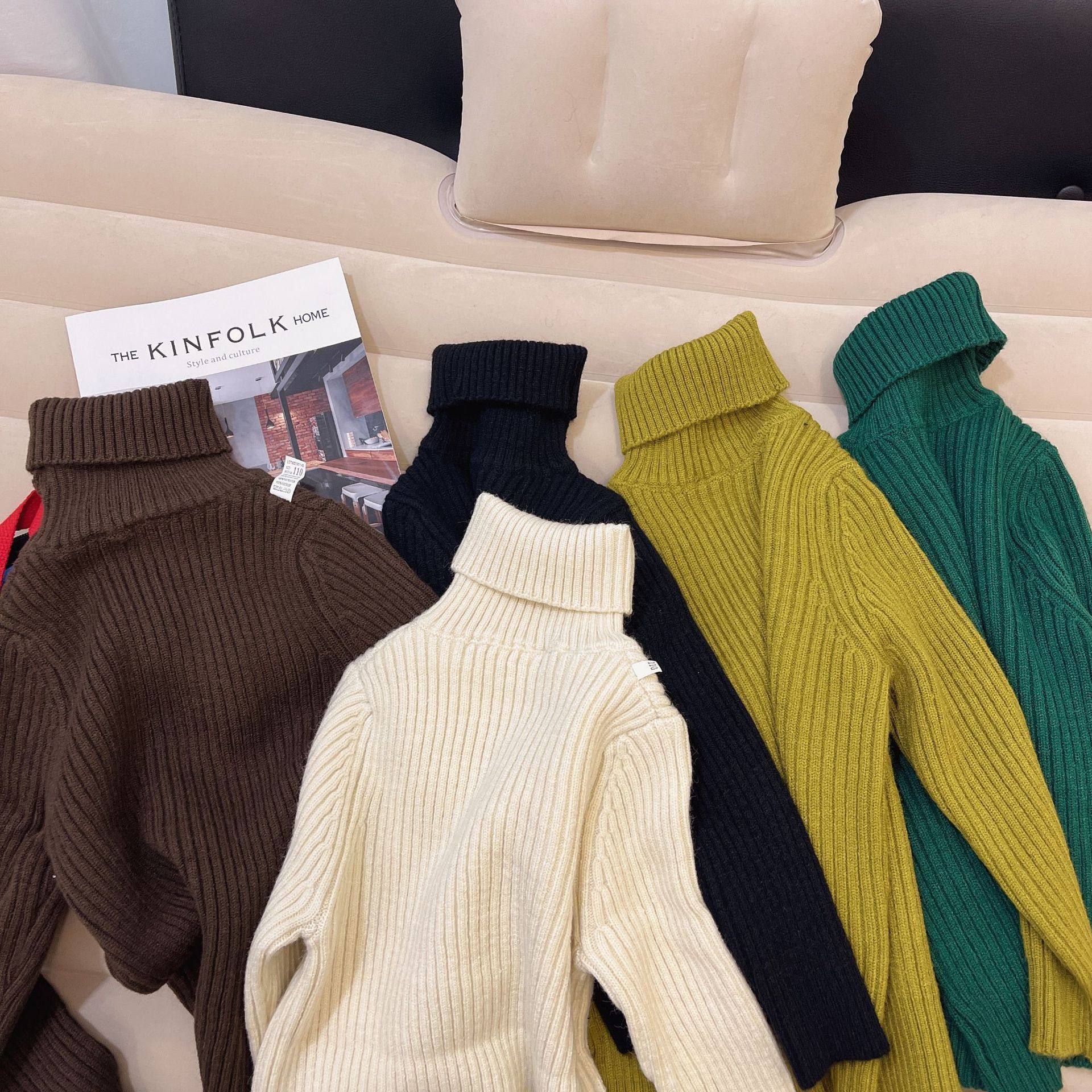 男女童高领毛衣秋冬季新款儿童冬装针织打底衫套头上衣0158,女装/女士精品,羊绒衫,淘宝优惠券,粉丝福利购,淘宝优惠卷