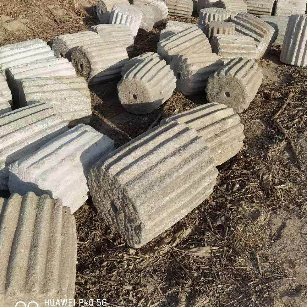 老石器多种规格老石滚景区园林摆件装饰品家用老石滚石碾
