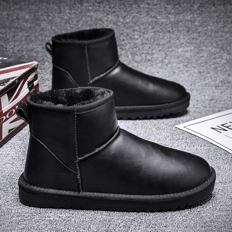 东北棉鞋男45冬季46保暖加绒加厚雪地靴大码47面包鞋
