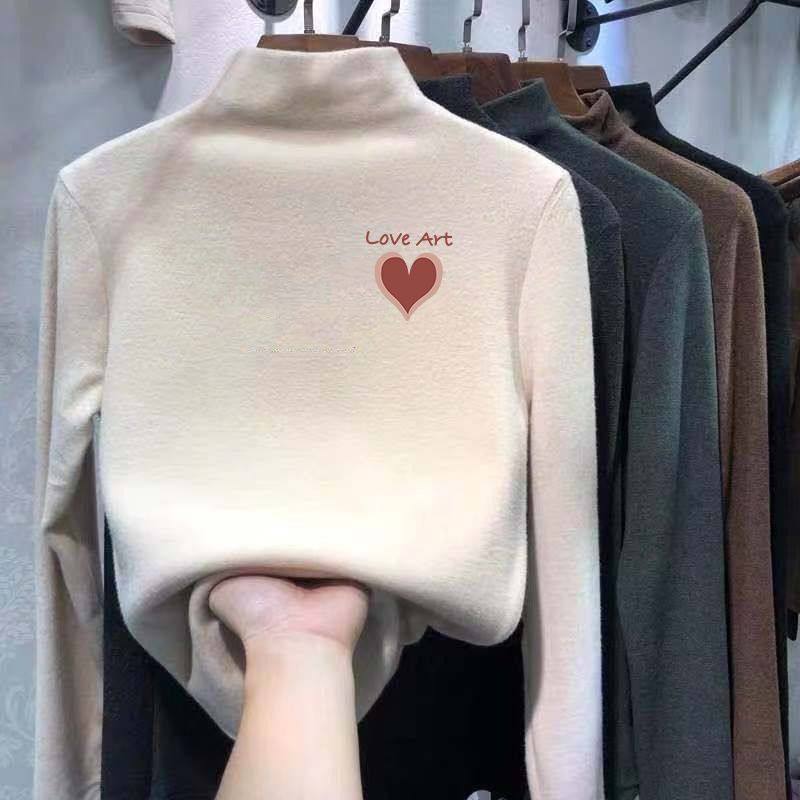 女童半高领德绒加厚打底衫秋冬内搭儿童装大童长袖T恤春秋款上衣,女装/女士精品,T恤,淘宝优惠券,粉丝福利购,淘宝优惠卷