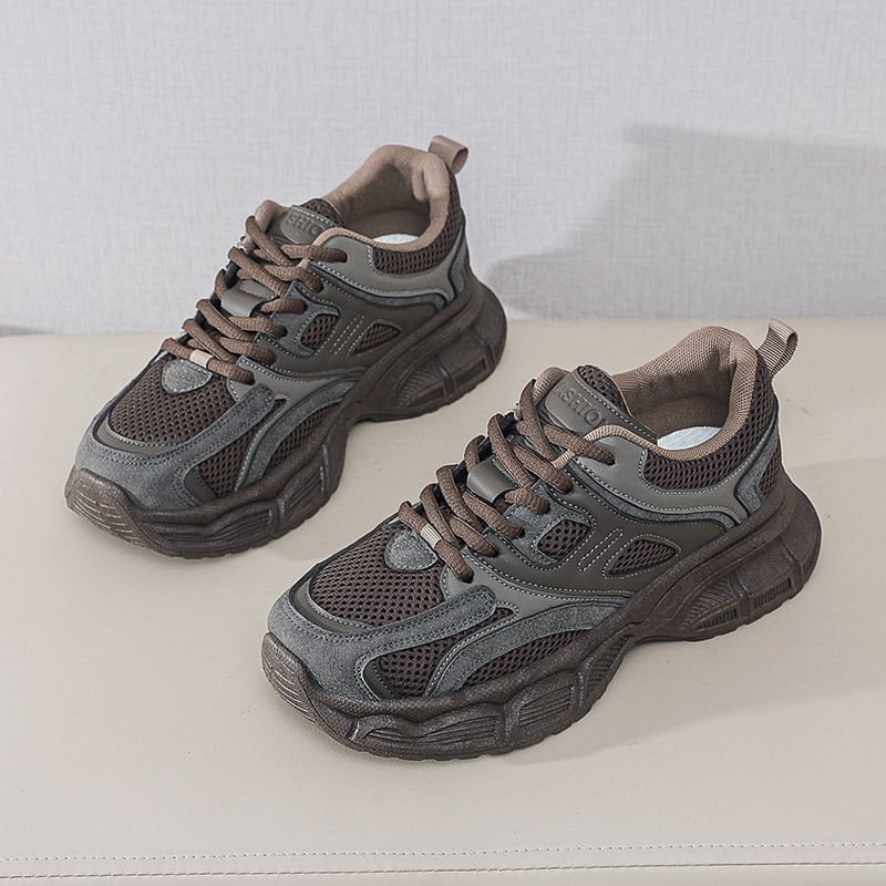 网红超火老爹鞋女年秋季新款百搭全黑运动鞋防滑跑步休闲女鞋