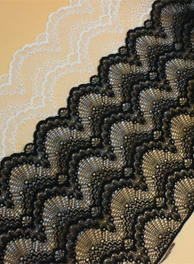 热销86007diy波浪边手工服装辅料蕾丝花边精美弹力饰品宽20厘米