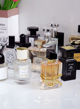 香水摆件装饰品售楼部样板间卫生间软装用品短视频拍照道具玻璃瓶