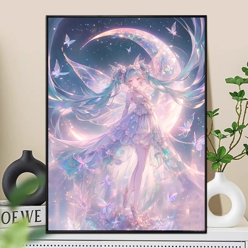 星空初梦2025卡通女孩钻石画