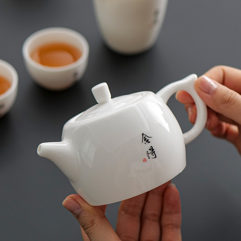 大容量泡茶壶中式陶瓷壶图片