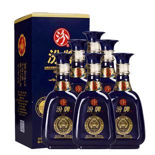 汾酒55度 馆藏汾酒 山西杏花村清香型白酒整箱475mlX6瓶装