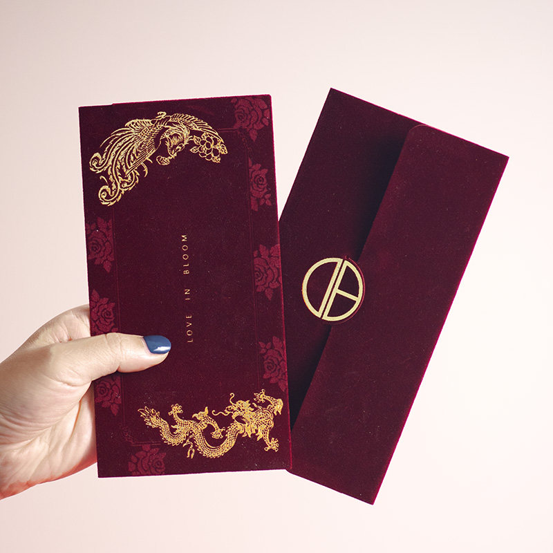 布艺绒纸红包闺蜜结婚利是封新年礼物高档婚庆份子钱回礼改口一对