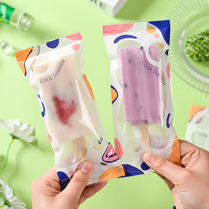2026新款雪糕包装袋自制冰淇淋冰棍雪糕袋食品级冰棒自封袋棒冰袋