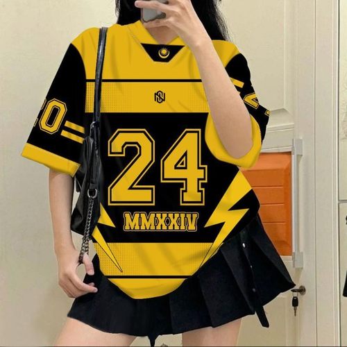 美式复古字母印花短袖T恤