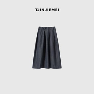 【T井姐妹】设计感半身裙气质时尚宽松BQ2507-TJ455