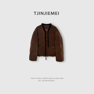 TJ635 设计感精致气质温柔鹅绒服YRF2512 T井姐妹 流星