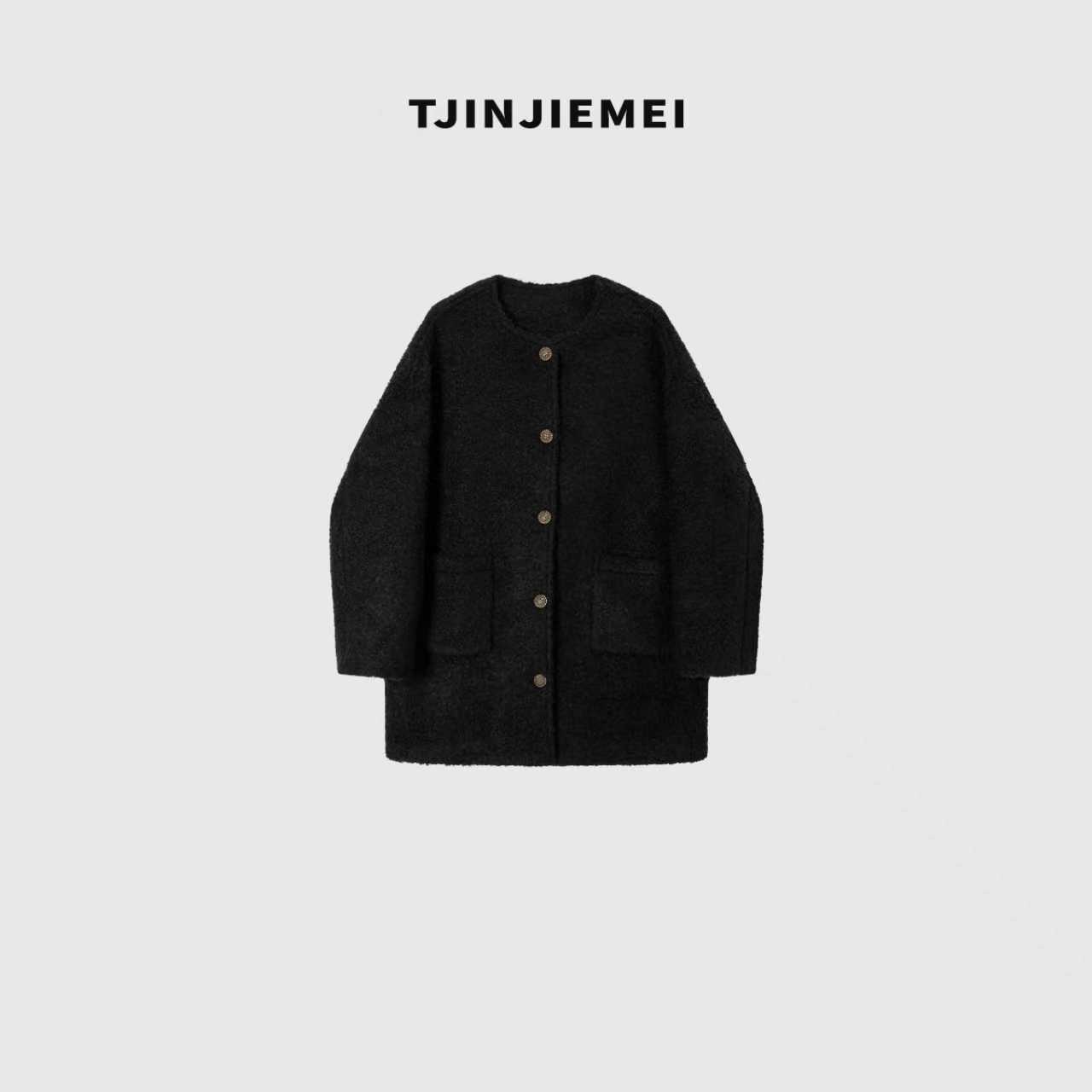 T井姐妹【黑金小香】设计感轻奢精致高订气质外套WT2509-TJ536