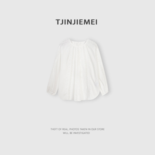 TX2601 设计感气质简约百搭衬衫 TJ656 告白 T井姐妹