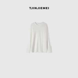 8825949 设计感精致百搭休闲T恤TX2510 T井姐妹 裁剪T