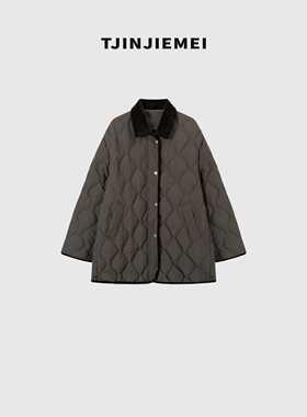 T井姐妹【柏林】设计感葫芦绗缝羽绒服ERF2510-25-623
