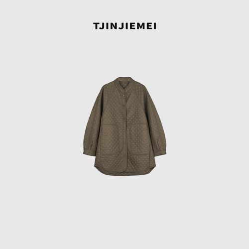 T井姐妹【绿橄榄】设计感显瘦棉服外套WT2609-269607