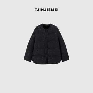 ZT648 设计感精致小香气质温柔鹅绒服YRF2510 T井姐妹 星河