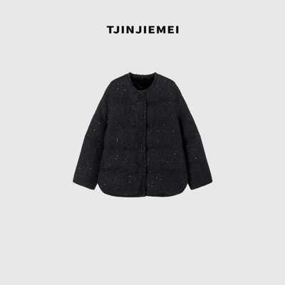 T井姐妹【星河】设计感精致小香气质温柔羽绒服YRF2510-ZT648