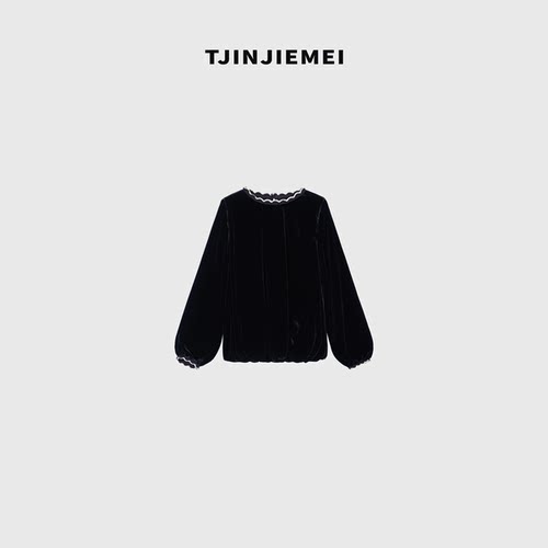 T井姐妹【钩花丝绒】精致真丝丝绒显白百搭气质TX2606-TJ910
