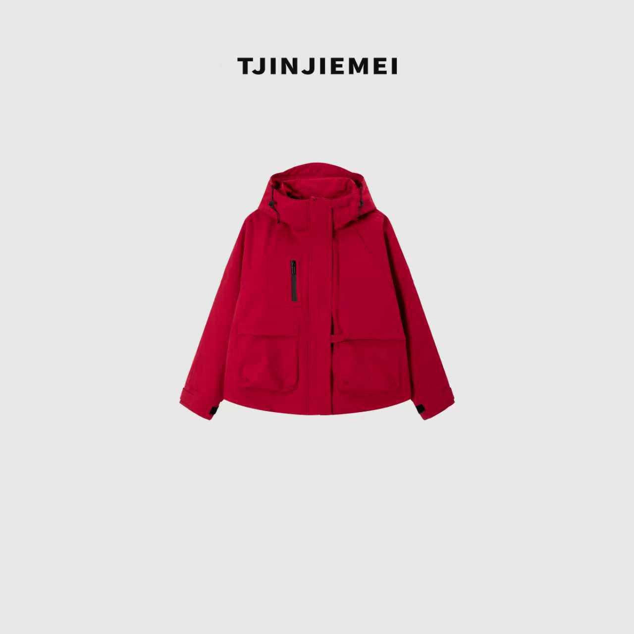 T井姐妹【旅途】新款设计感派克冲锋短款鹅绒外套ERF2510-ER5503