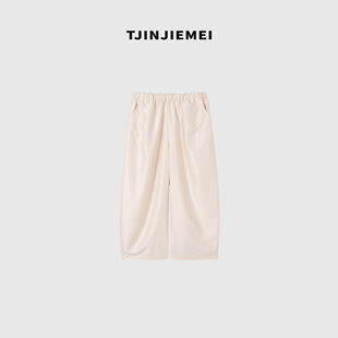 T井姐妹【丝毛裤】设计感显瘦时尚百搭休闲裤KZ2605-TJ830