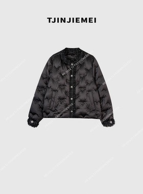 T井姐妹【千金】设计感小香圆领绒服YRF2511-77115