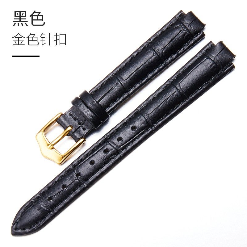 2025新款代用适用于适配Casio卡西欧4029凸口真皮手表带SHE-3034G