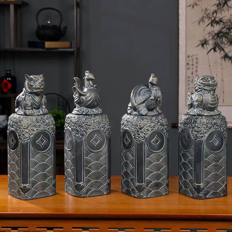 信德恒景德镇陶瓷空酒瓶