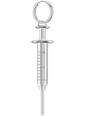 YURITAN针管耳环注射器耳环CUR