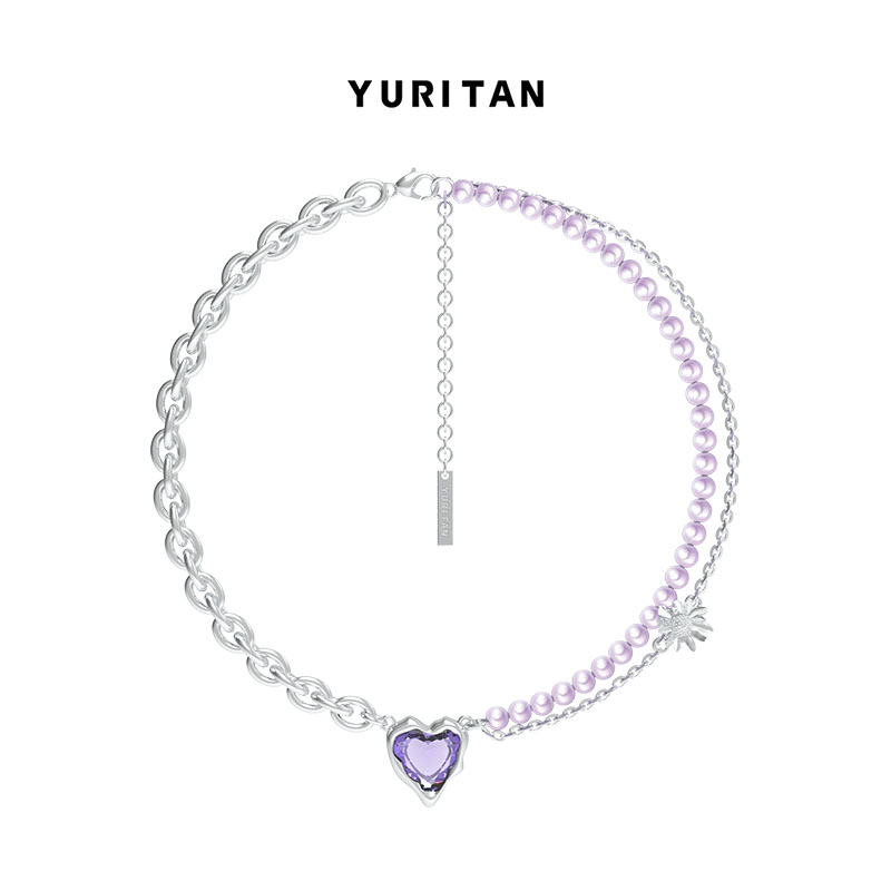 yuritan心钻紫色珍珠新生系列